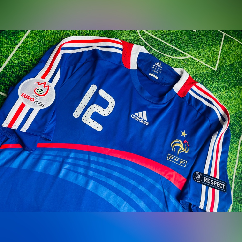 THIERRY HENRY FRANCE 2008 ADIDAS AUTHENTIC JERSEY - Picture 2 of 12